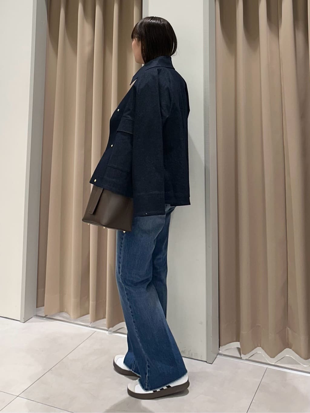 cottonさんの「THE SHOP TK｜大人かっこいい 軽やかデニム＆チノブルゾン」を使ったコーディネート