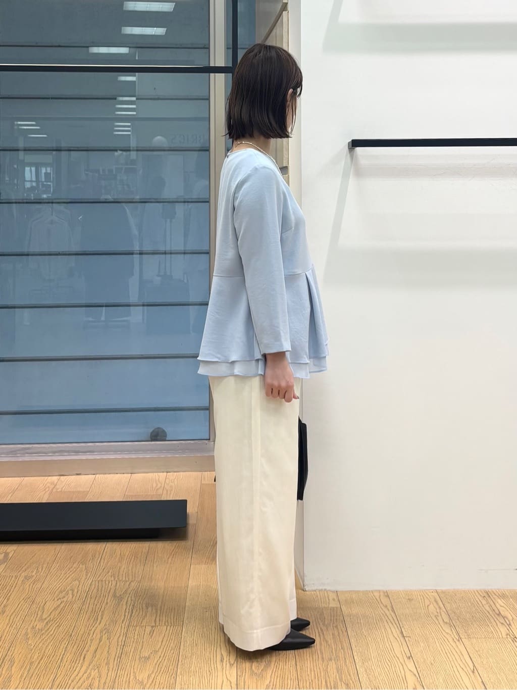 asamiさんの「INDIVI｜ランダムパール調ネックレス」を使ったコーディネート