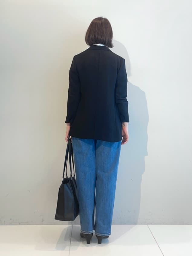 murayamaさんの「INDIVI｜【洗える】ジョーゼットボウタイブラウス」を使ったコーディネート