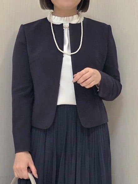 naokoさんの「UNTITLED｜【仕事着/スーツ】ファンシーツイード ジャケット」を使ったコーディネート