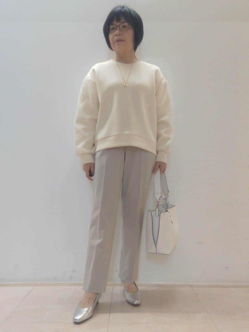 tokuさんの「Reflect｜チュールレイヤードスリーブプルオーバー」を使ったコーディネート