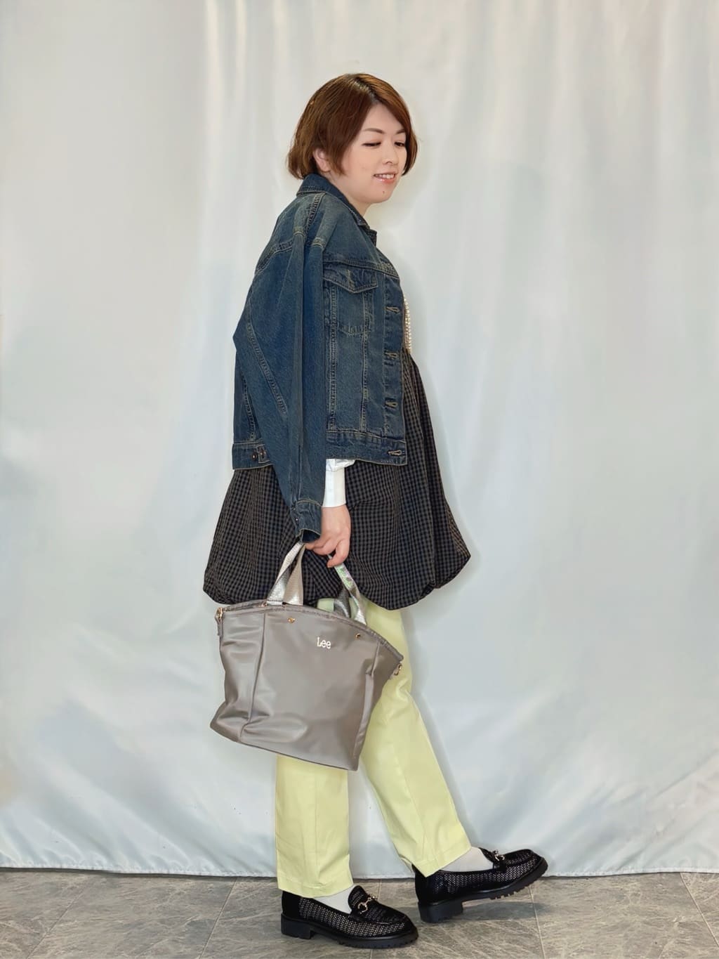 たみさんの「SHOO･LA･RUE｜【SHOO・LA・RUE DENIM】羽織るだけでこなれる　オーバーサイズデニムジャケット」を使ったコーディネート