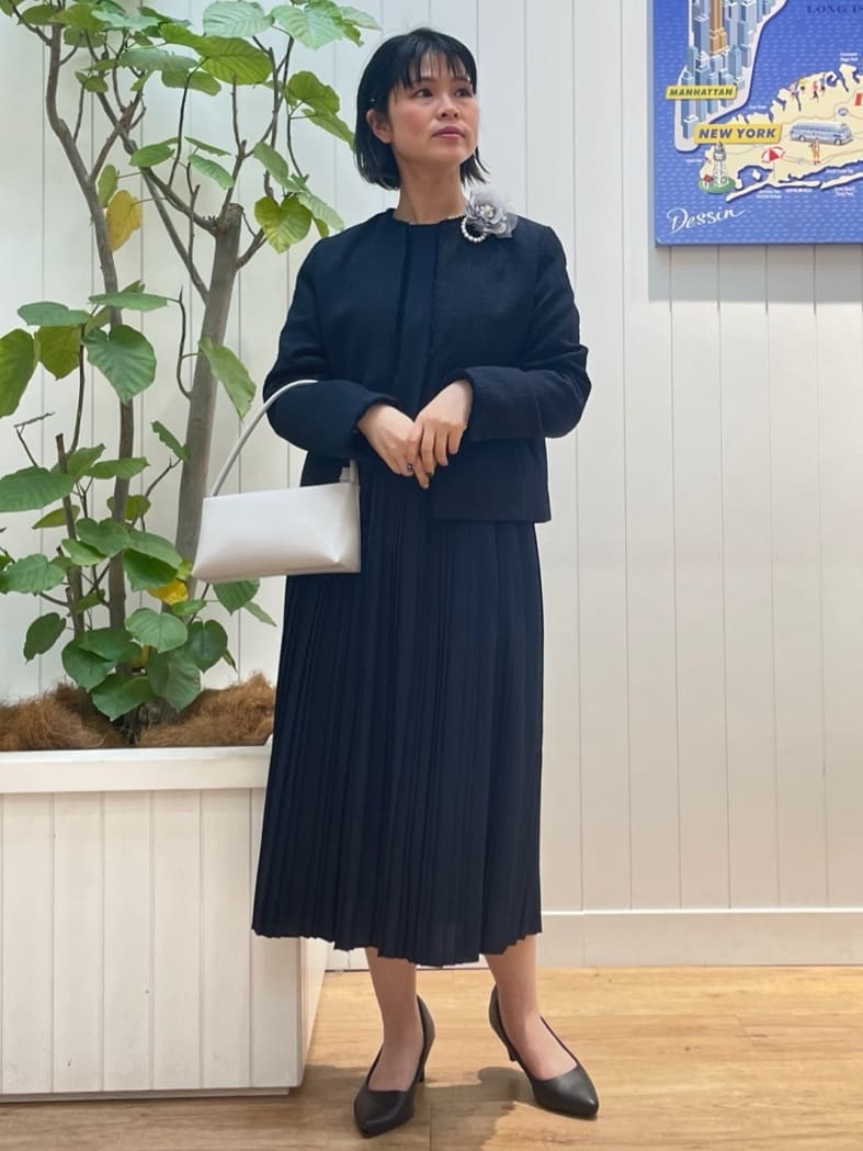 mikaさんの「Dessin｜ジョーゼットワンピース」を使ったコーディネート