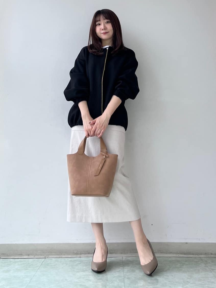 KAHOさんの「UNTITLED｜◆【春アウター/ゆったり】ダンボールジップブルゾン」を使ったコーディネート
