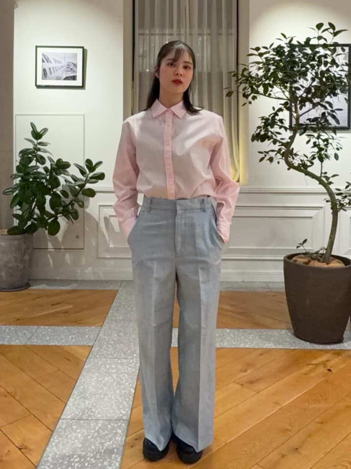 pupiさんの「DRESSTERIOR｜【セットアップ可】リネンブレンドダブルブレストジャケット」を使ったコーディネート