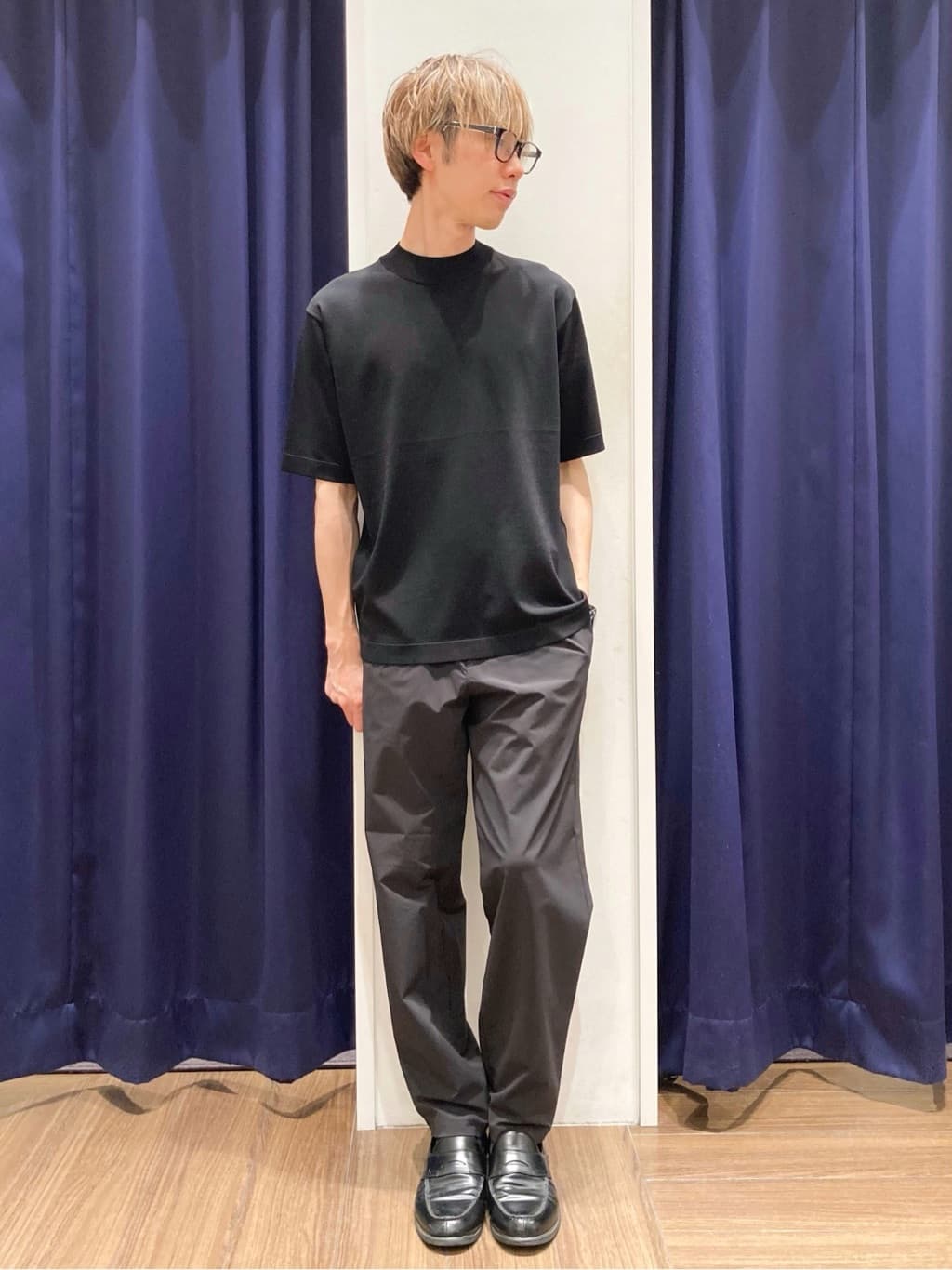 つーじーさんの「THE SHOP TK｜《KURO》コーデュラナイロン ジャケット セットアップ可／防シワ／撥水／ストレッチ」を使ったコーディネート
