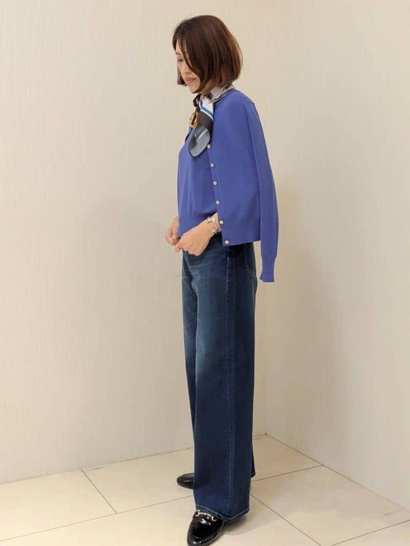 u-macoさんの「UNTITLED｜【アンサンブル可/洗える】ウォームスパンニット」を使ったコーディネート