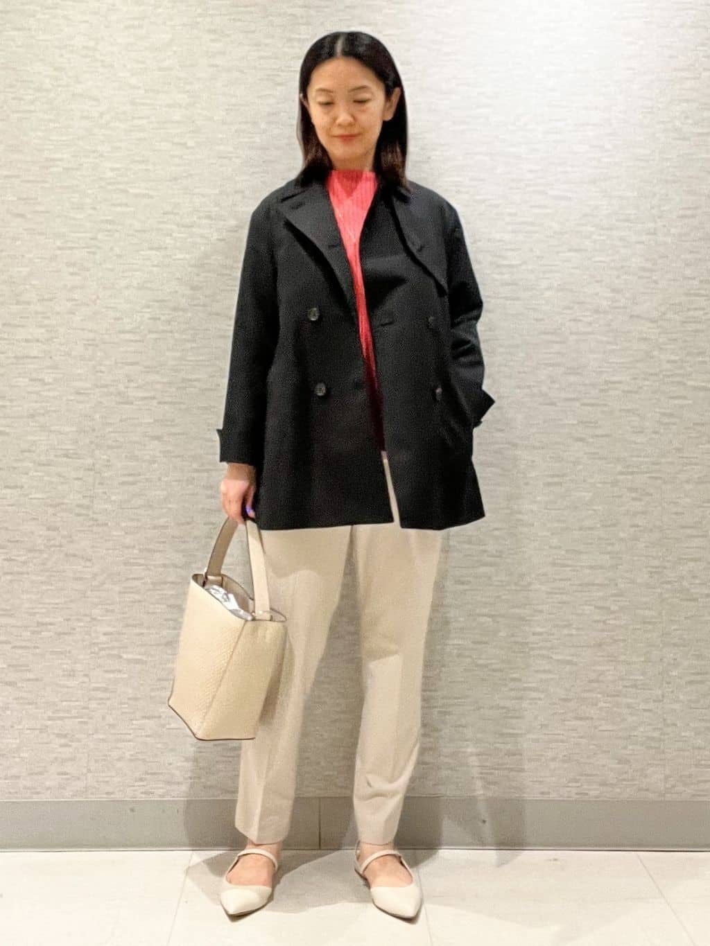 marikoさんの「Reflect｜【オン・オフ着回しやすい◎】ダブルブレストジャケット」を使ったコーディネート