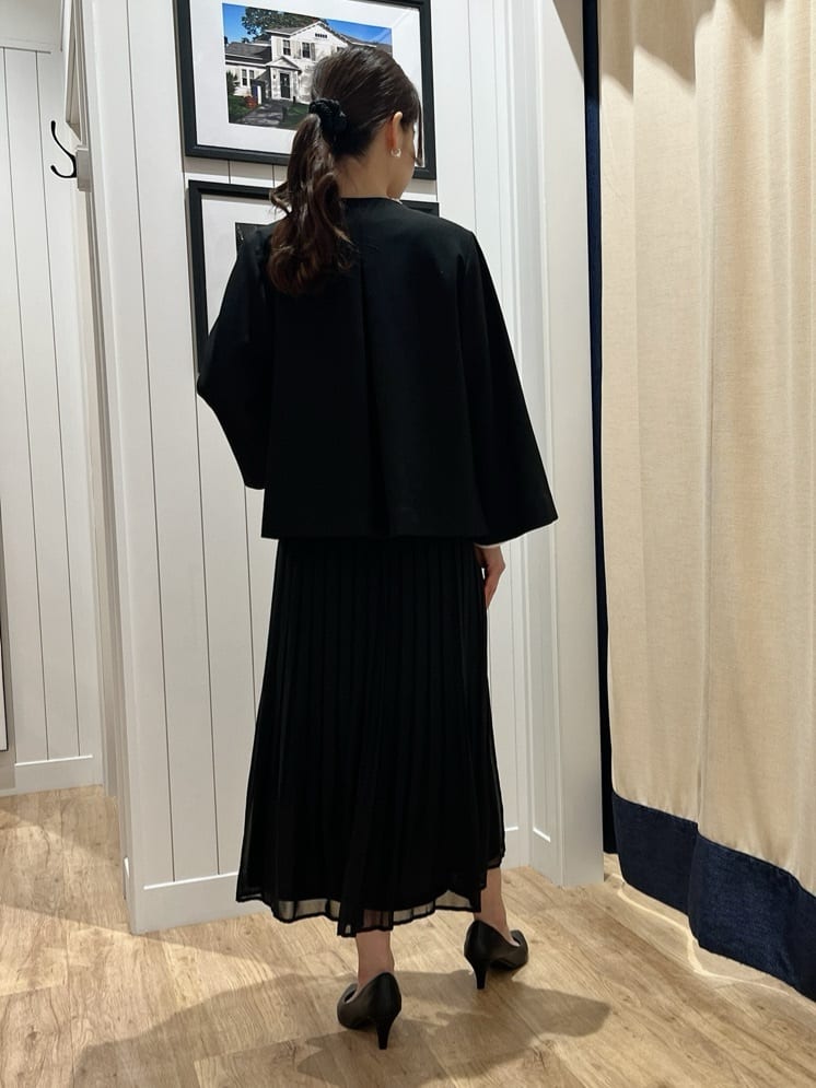 mihoさんの「Dessin｜【洗える】ジョーゼットブラウス」を使ったコーディネート
