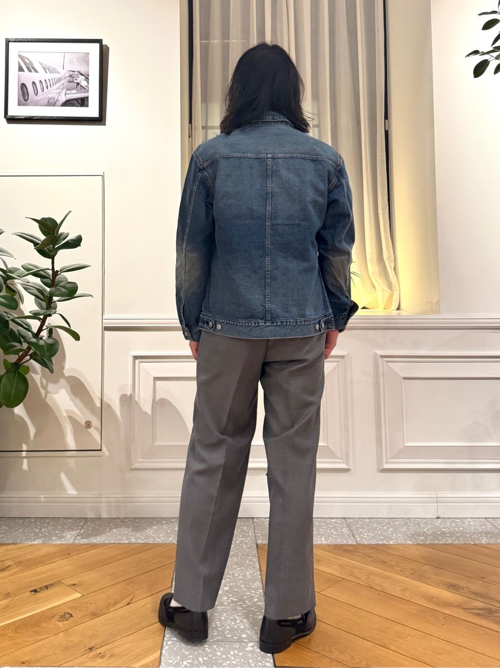 kawarataniさんの「DRESSTERIOR｜◆ファーストモデル ユーズドデニムGジャン」を使ったコーディネート