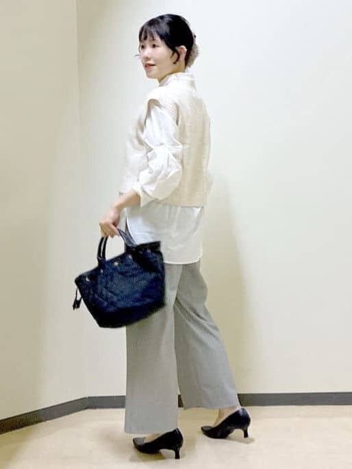  beni_gingerさんの「Reflect｜【裏起毛／ゆったりシルエット】ストレートワイドパンツ」を使ったコーディネート