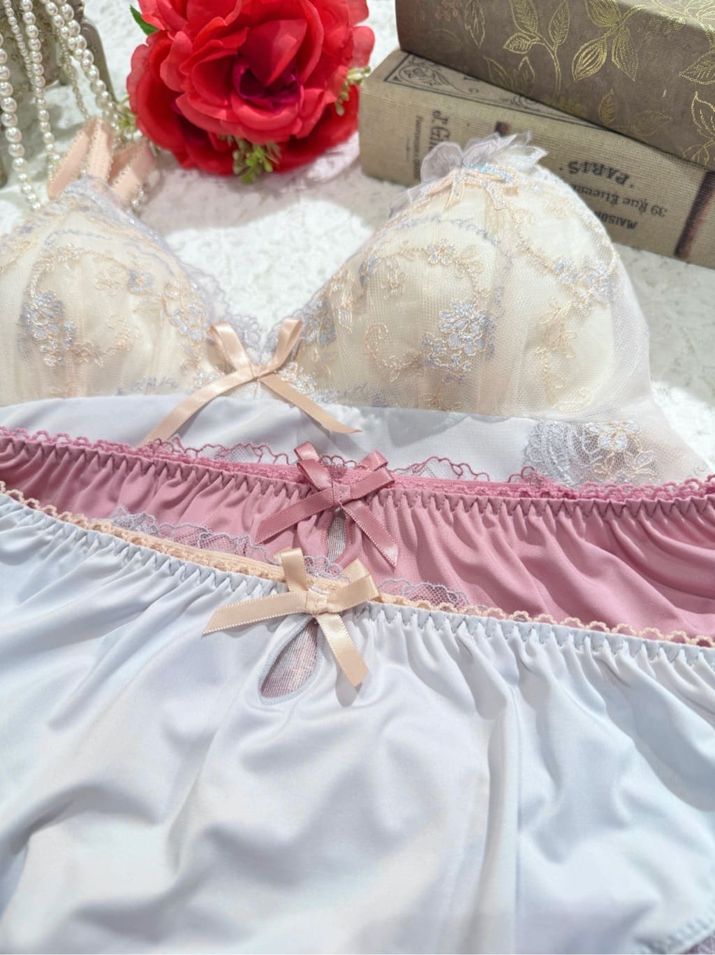 asaさんの「Risa Magli｜アルベルタ ブラジャー (B-C) ＜N Make Type＞」を使ったコーディネート