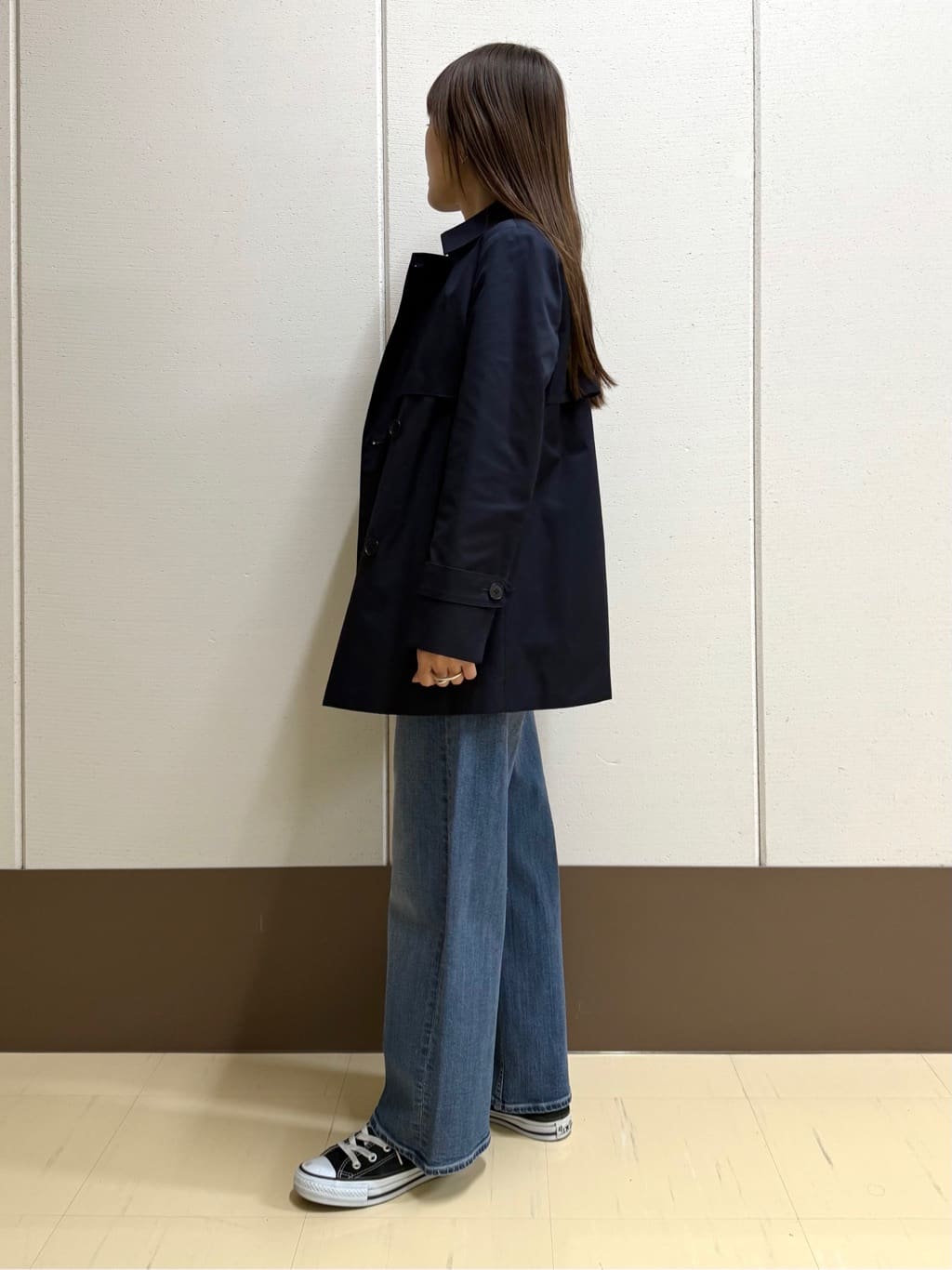 mamiさんの「INDIVI｜【SETUP可能】モダンフラワー柄キャンディスリーブブラウス」を使ったコーディネート