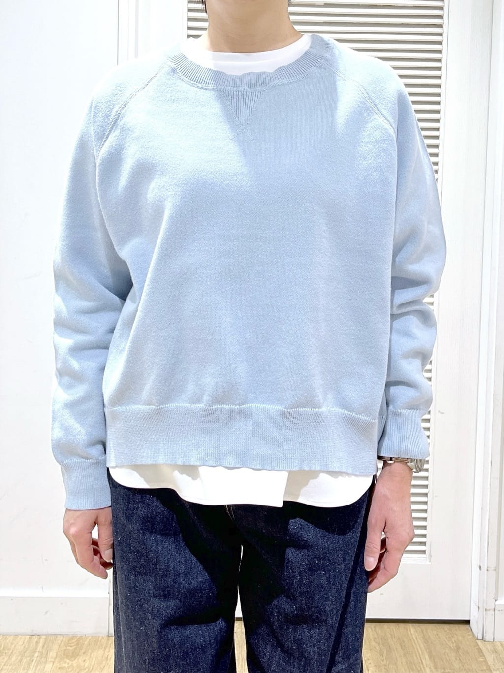 Miyazakiさんの「Dessin｜【体型カバー/レイヤード/洗える】ジョーゼットプルオーバーブラウス」を使ったコーディネート