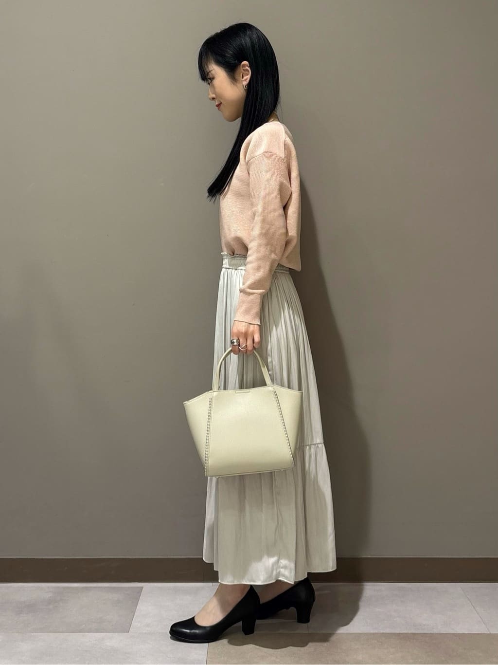 KEIKOさんの「INDIVI｜【撥水／UVケア／2WAY】超軽量ライナー付ライトトレンチコート」を使ったコーディネート