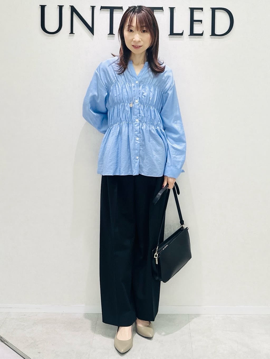 Miwaさんの「UNTITLED｜◆【2WAY/洗える/はっ水】グログランモッズコート」を使ったコーディネート