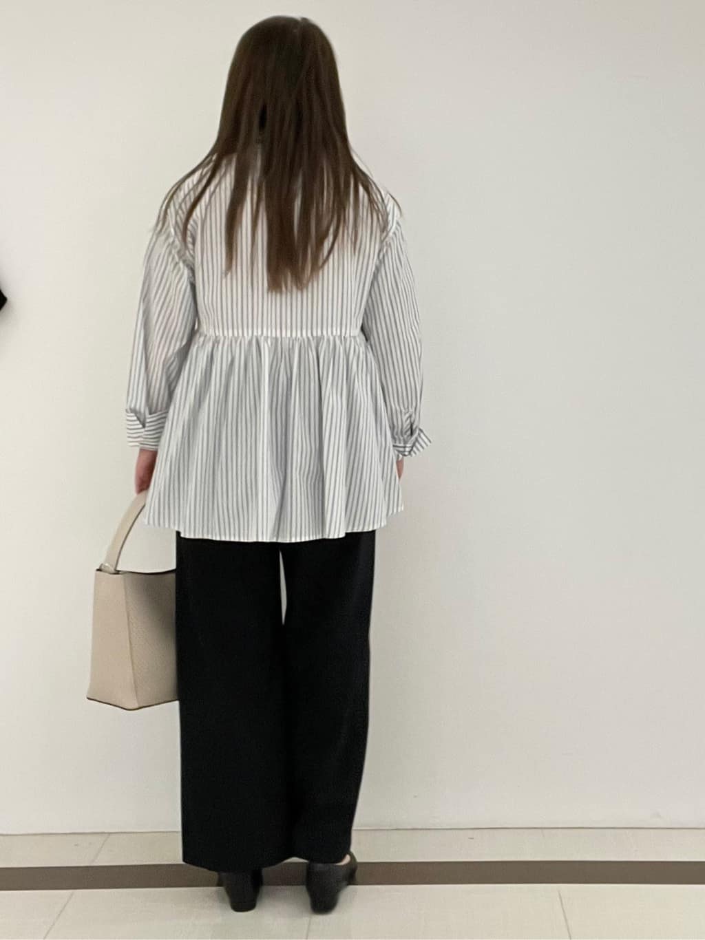Hiroさんの「Reflect｜【裏起毛／ゆったりシルエット】ストレートワイドパンツ」を使ったコーディネート