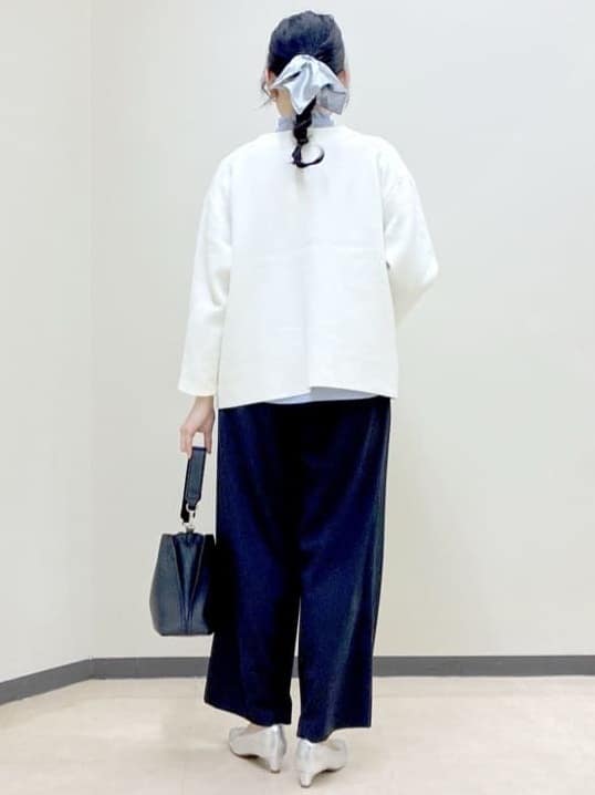  beni_gingerさんの「Reflect｜【着回し力◎】ジャケット風ニットカーディガン」を使ったコーディネート