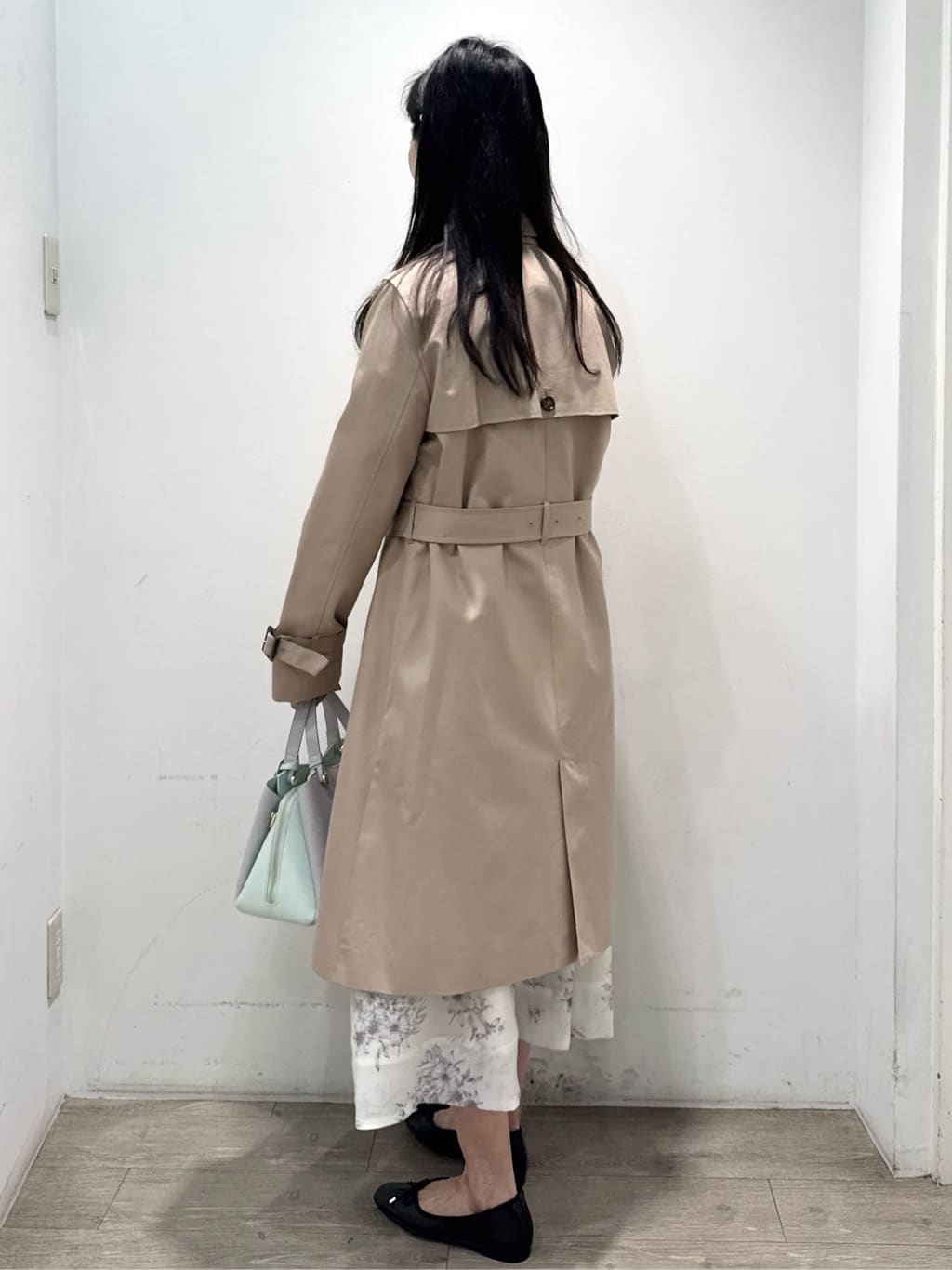 yuicciさんの「OPAQUE.CLIP｜撥水トレンチコート【洗濯機OK／花粉対応】《XS～3L》」を使ったコーディネート