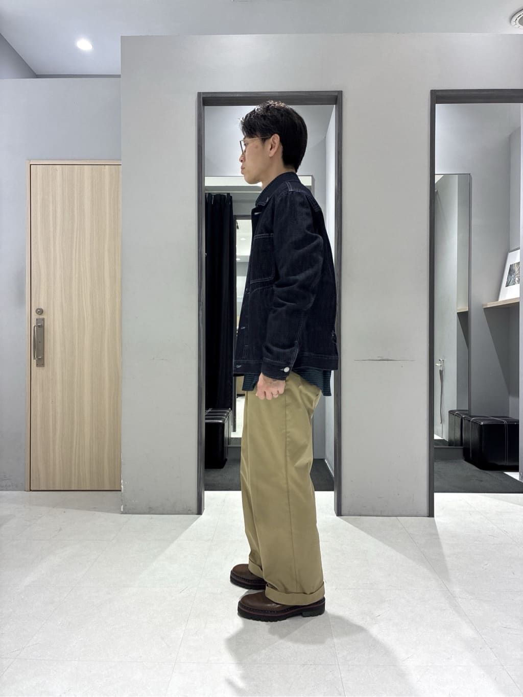 わいずみさんの「TAKEO KIKUCHI｜【BOWLER HAT LABEL】エクスプローラー Gジャン」を使ったコーディネート