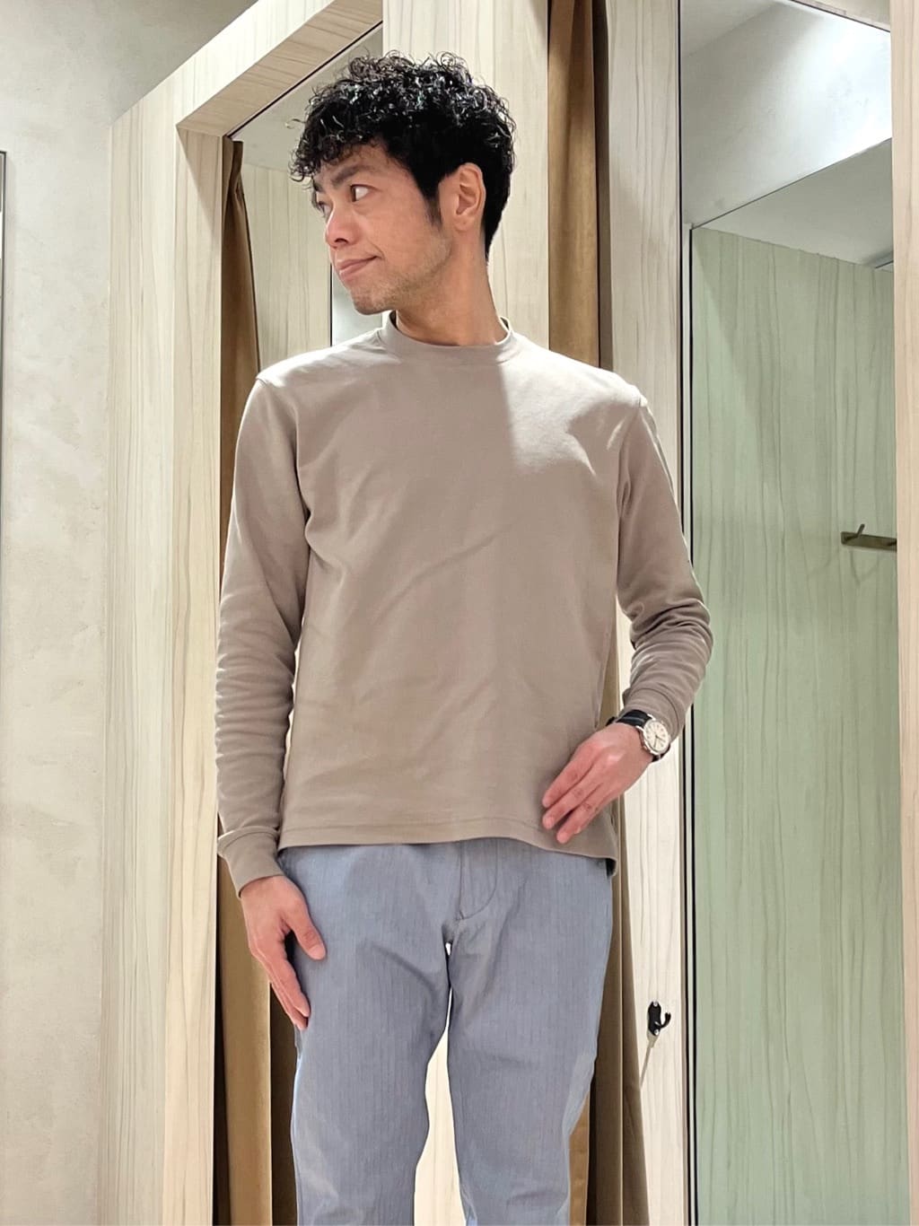 URAさんの「TAKEO KIKUCHI｜コーデュラ（R） コーティング ブリーフケース」を使ったコーディネート