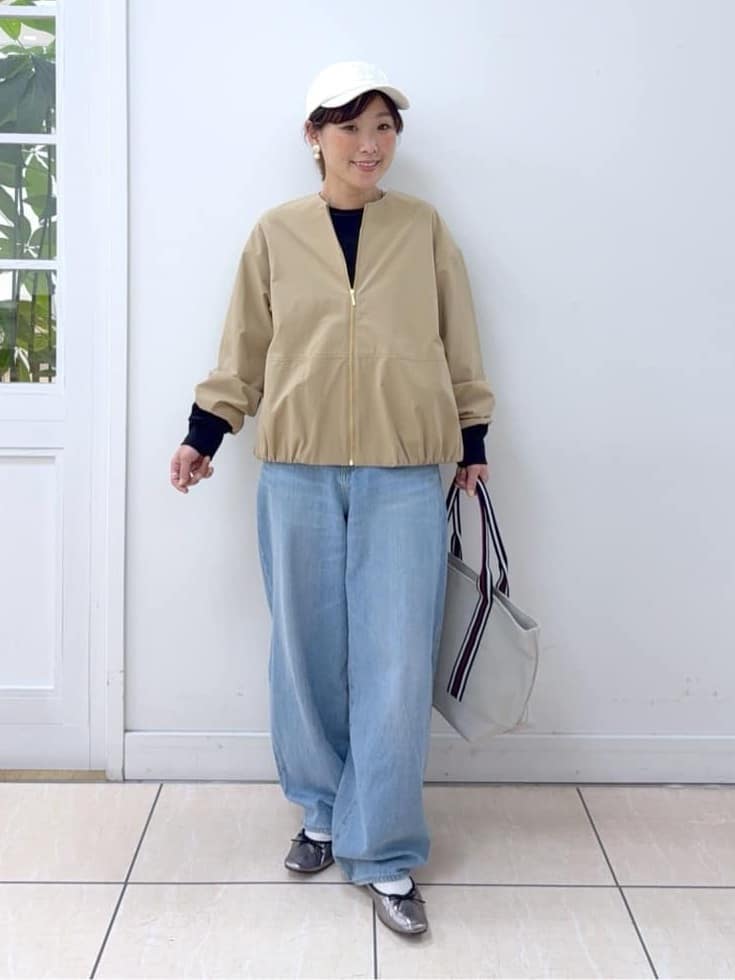 Osawaさんの「Dessin｜【ユニセックス／リンクコーデ】  ロゴ刺繍キャップ」を使ったコーディネート