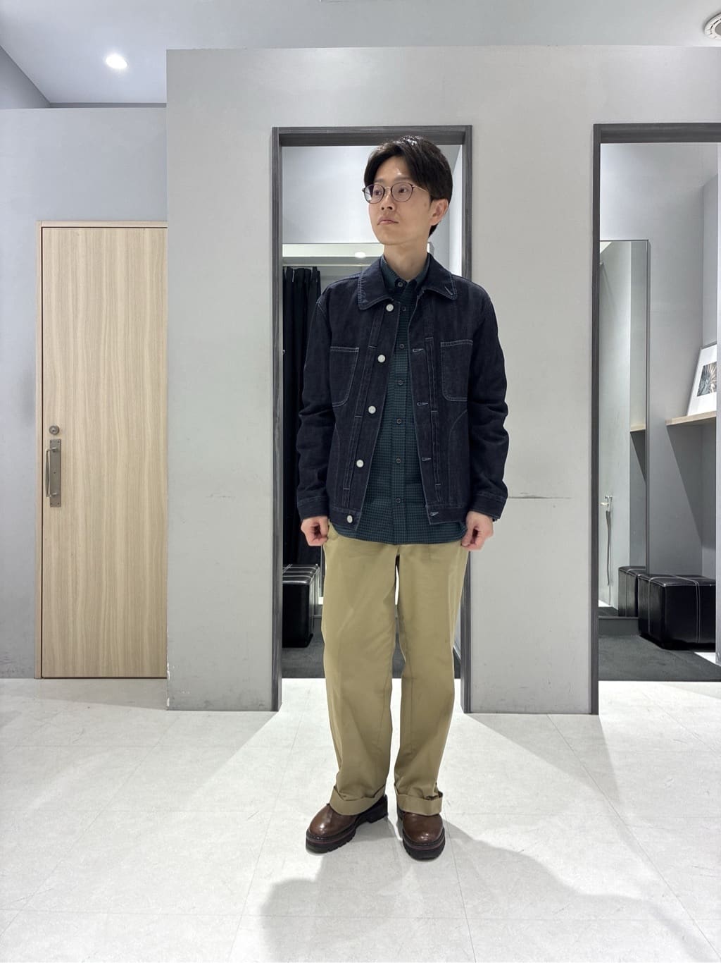 わいずみさんの「TAKEO KIKUCHI｜【BOWLER HAT LABEL】エクスプローラー Gジャン」を使ったコーディネート