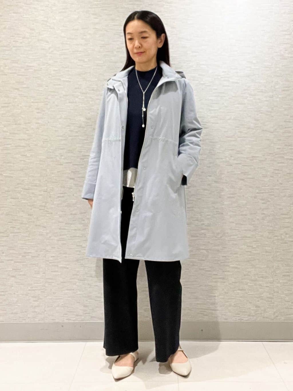 marikoさんの「Reflect｜【セットアップ可】ダブルジャカードニットベスト」を使ったコーディネート