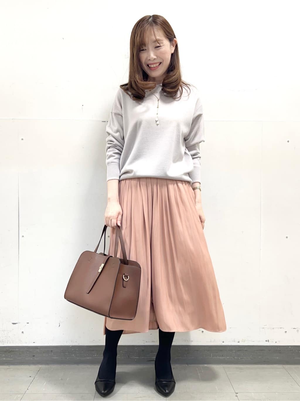 yuさんの「Reflect｜【着映え◎】衿つきニットトップス」を使ったコーディネート