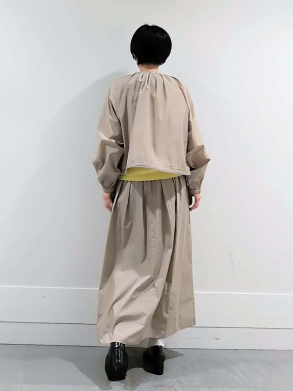 ミズタさんの「UNTITLED｜◆【セットアップ可/はっ水】シャイニータイプライターブルゾン」を使ったコーディネート