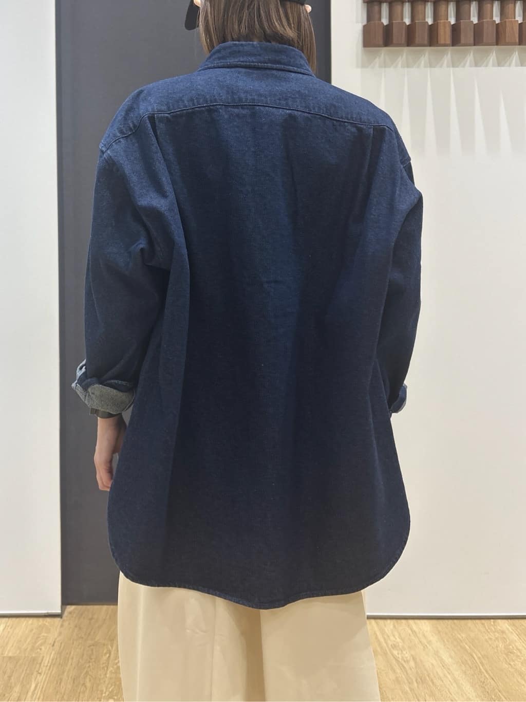 risaさんの「Dessin｜【ユニセックス/洗える】10OZデニムシャツ」を使ったコーディネート