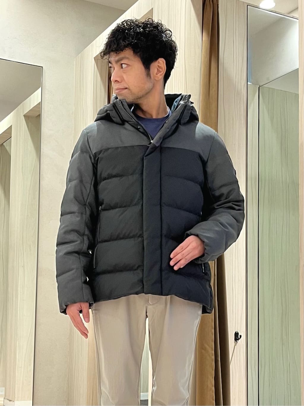 URAさんの「TAKEO KIKUCHI｜ストレッチ テーラードＴシャツ」を使ったコーディネート