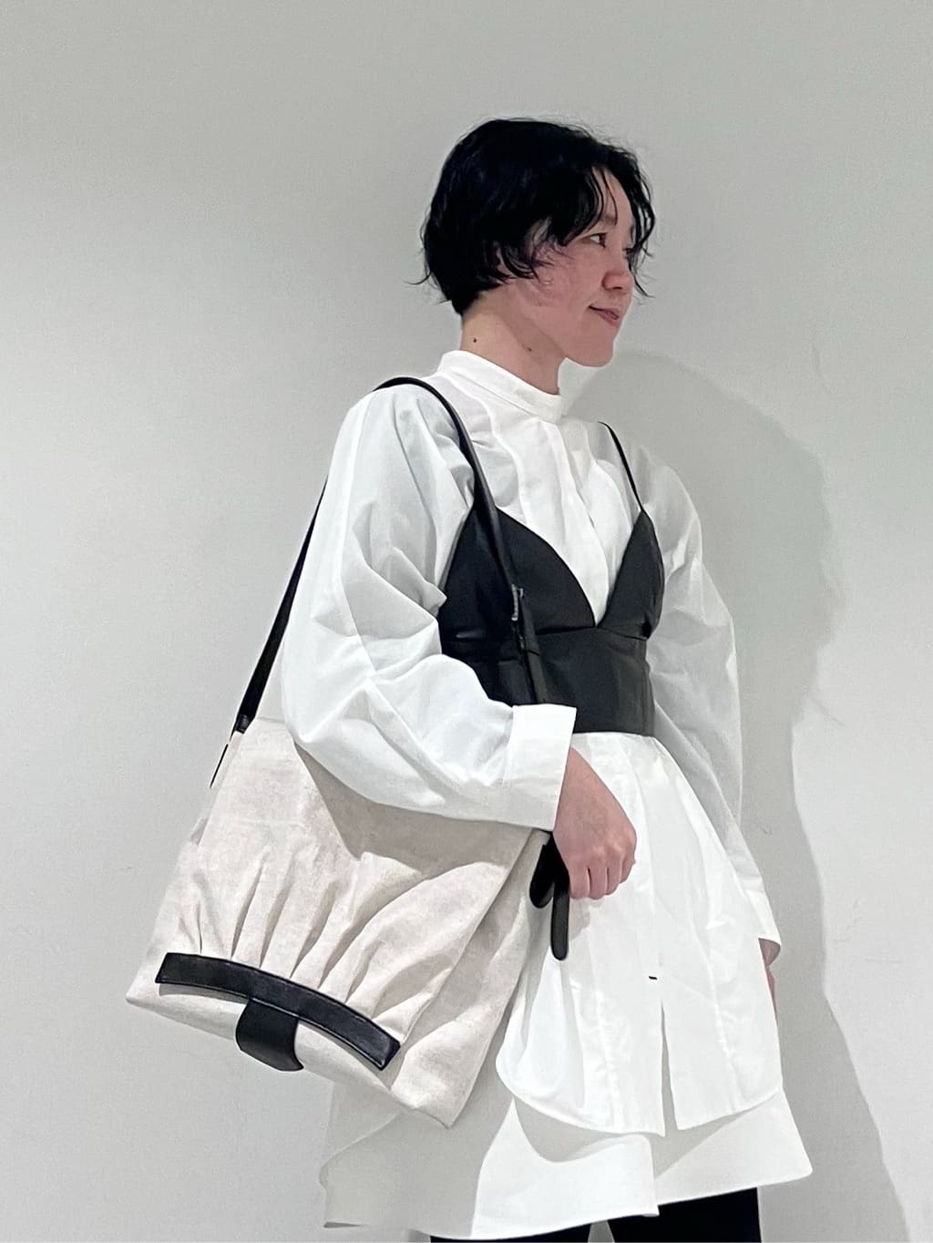 Cさんの「HIROKO HAYASHI｜TRIS（トリス）ショルダーバッグM」を使ったコーディネート