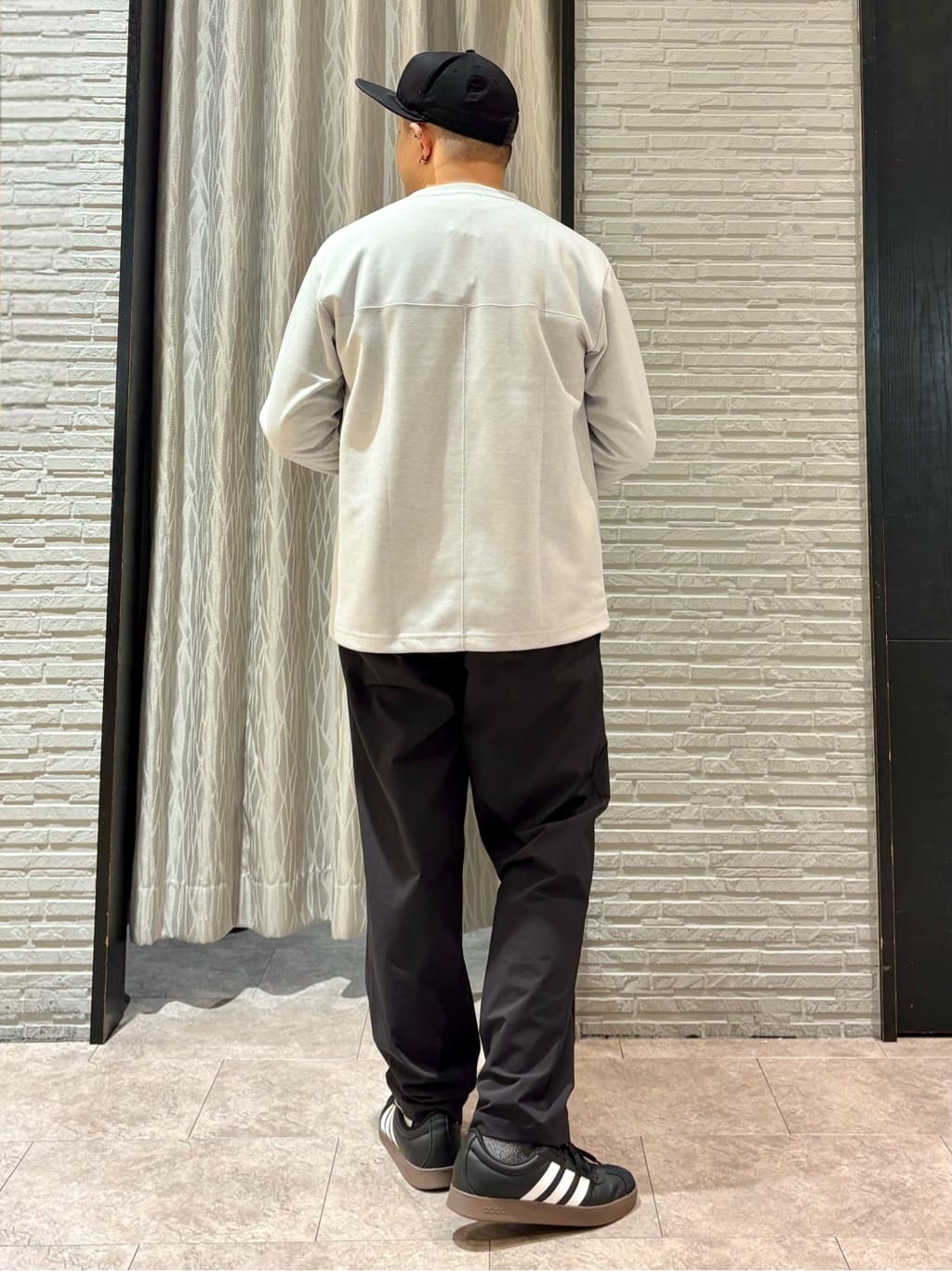 Pーyamaさんの「THE SHOP TK｜《KURO》コーデュラナイロン ジャケット セットアップ可／防シワ／撥水／ストレッチ」を使ったコーディネート