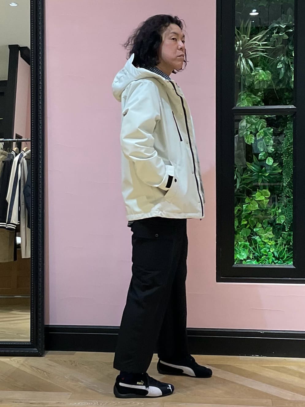 Nagaseさんの「DRESSTERIOR｜【防水/透湿素材/ウォッシャブル】ウォータープルーフ マウンテンパーカー」を使ったコーディネート