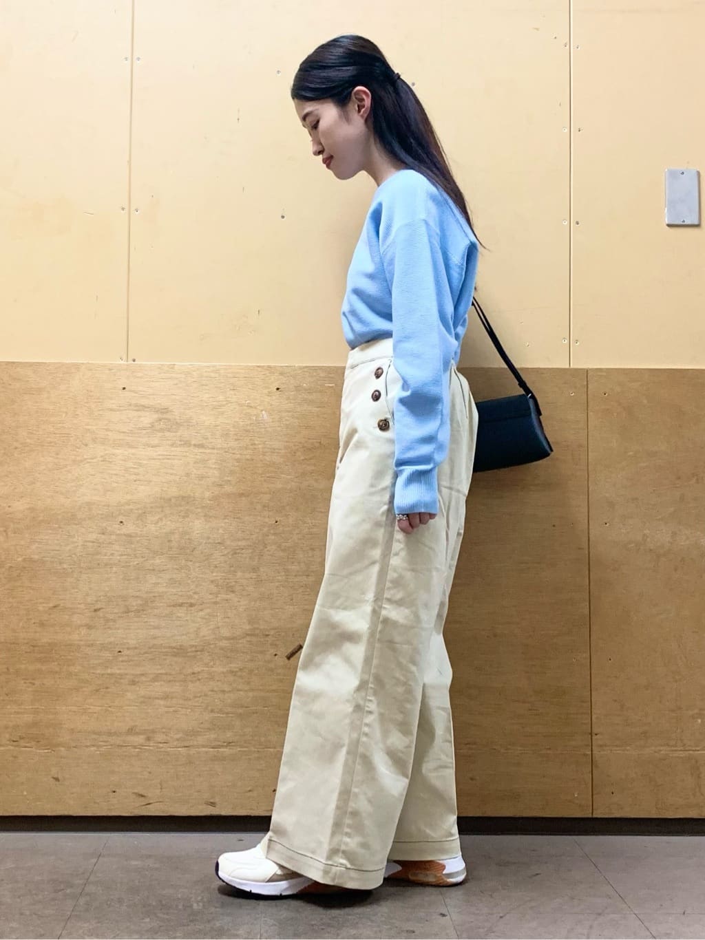 sahoさんの「THE SHOP TK｜【S-XLサイズ/選べる6色】どこから見ても美しい ガーターニット/洗濯機OK」を使ったコーディネート