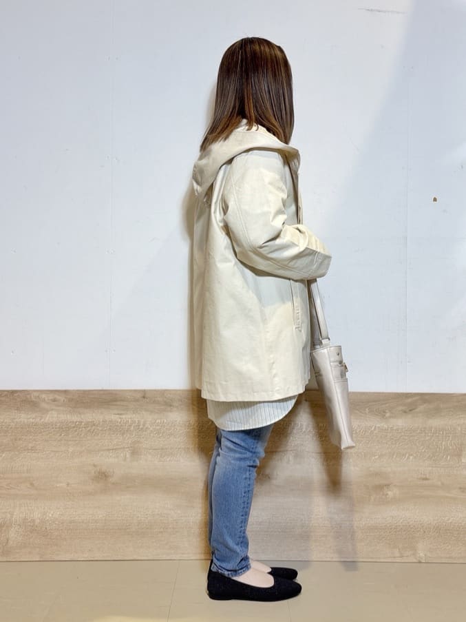 るねさんの「SHOO･LA･RUE｜【SHOO・LA・RUE DENIM】毎日使いたくなる ストレッチデニムスキニーパンツ」を使ったコーディネート