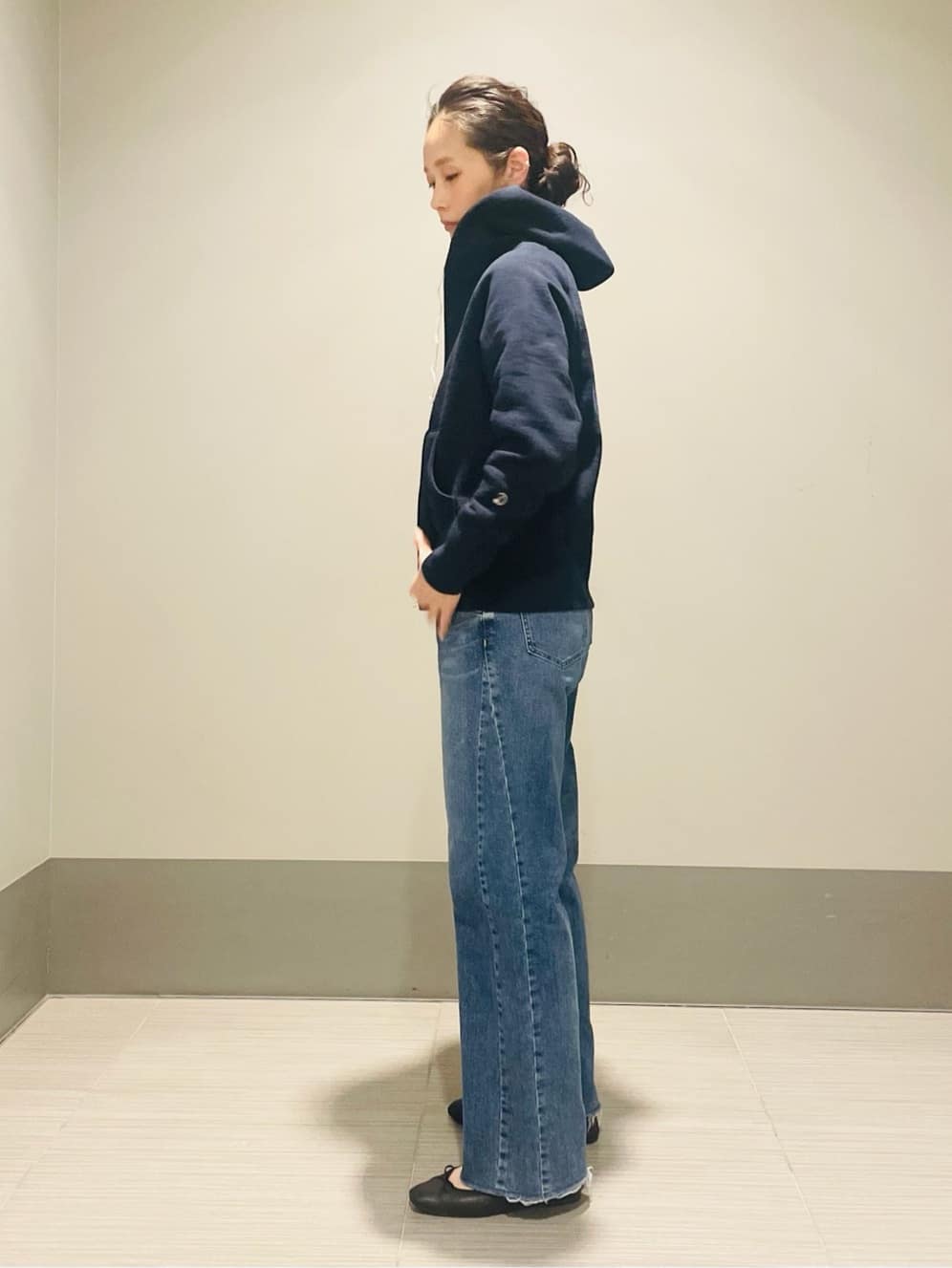 Annさんの「DRESSTERIOR｜デキシー吊裏毛ジップアップパーカ」を使ったコーディネート