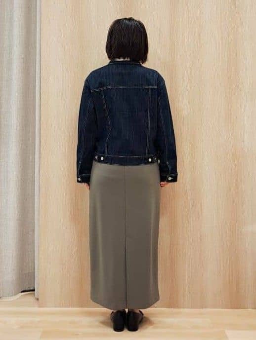ふるさんの「grove｜着心地軽やか、動きやすいストレッチデニムジャケット」を使ったコーディネート