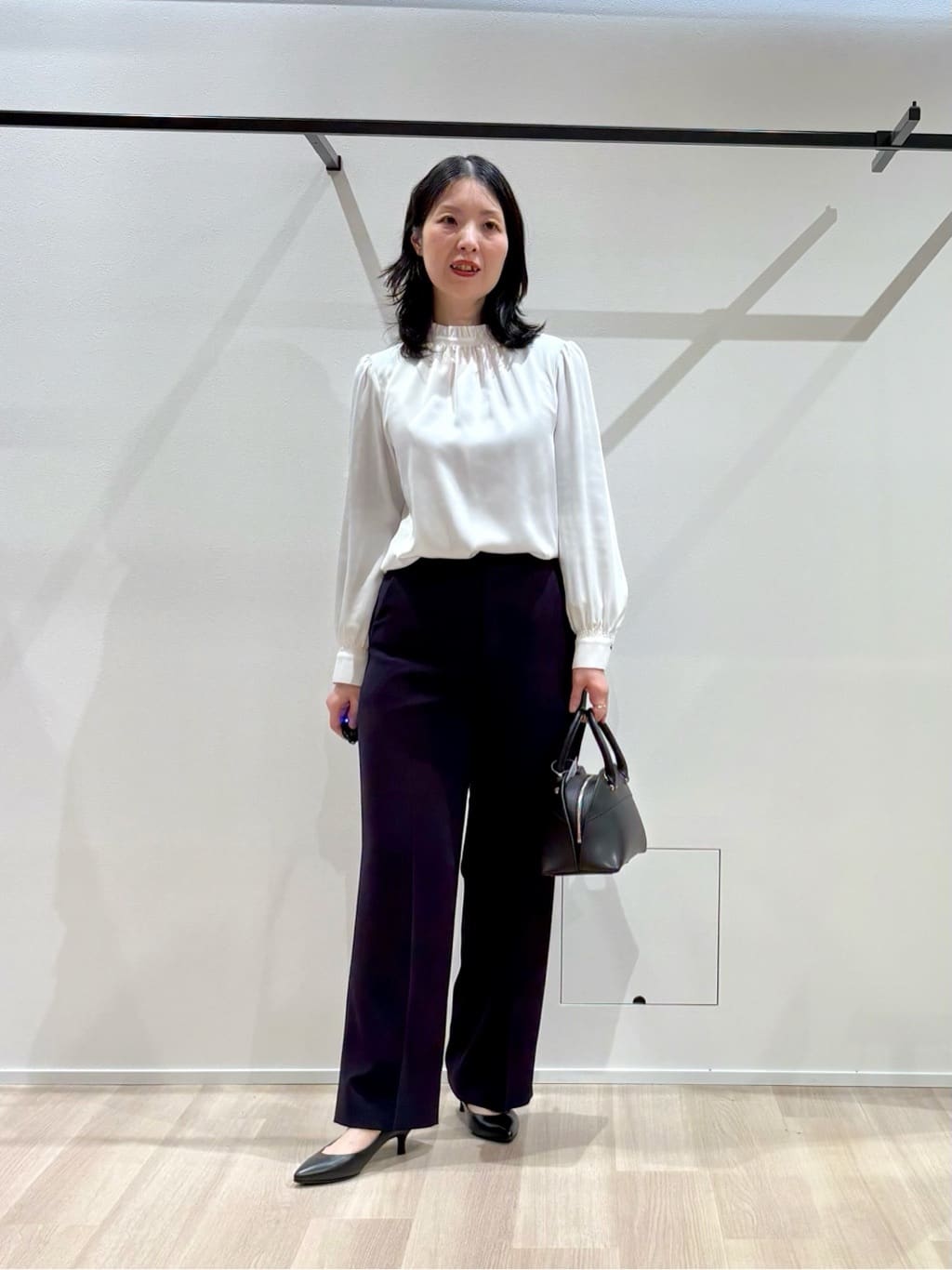 yさんの「UNTITLED｜【仕事着/スーツ】ファンシーツイード ジャケット」を使ったコーディネート