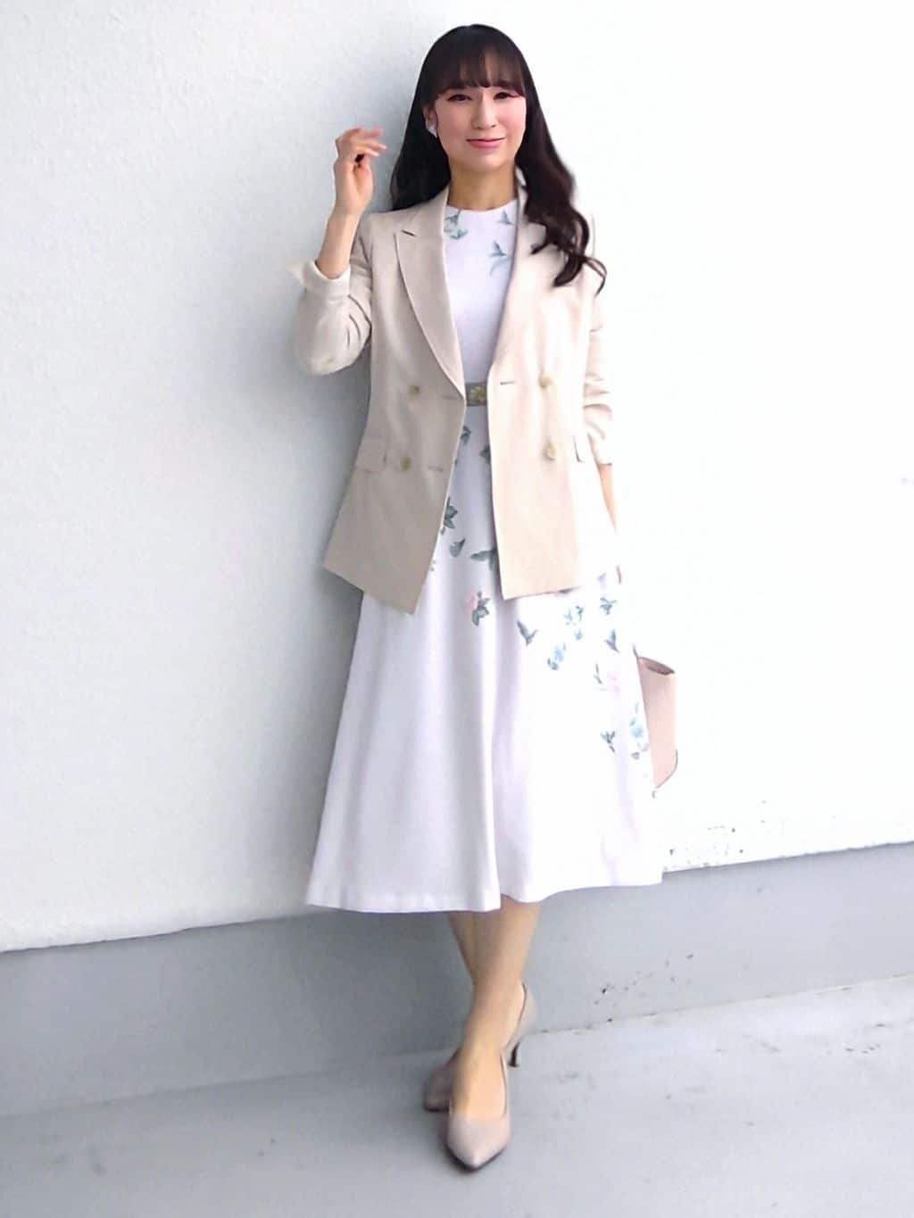 keinaさんの「SunaUna｜【SS～L】オリエンタルプリントワンピース」を使ったコーディネート