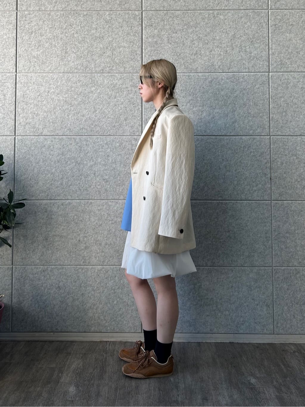 honoka Aさんの「CODE A｜arc tailored jacket」を使ったコーディネート