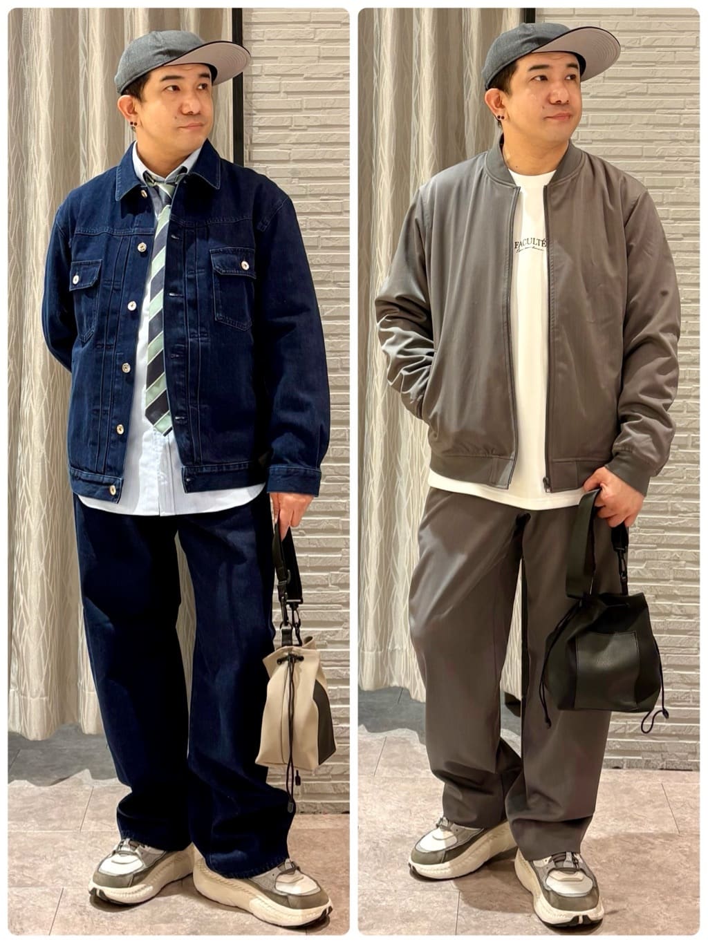 Pーyamaさんの「THE SHOP TK｜【カジュアルに上品さをプラス】変わり織ツイードブルゾン　洗濯機OK」を使ったコーディネート