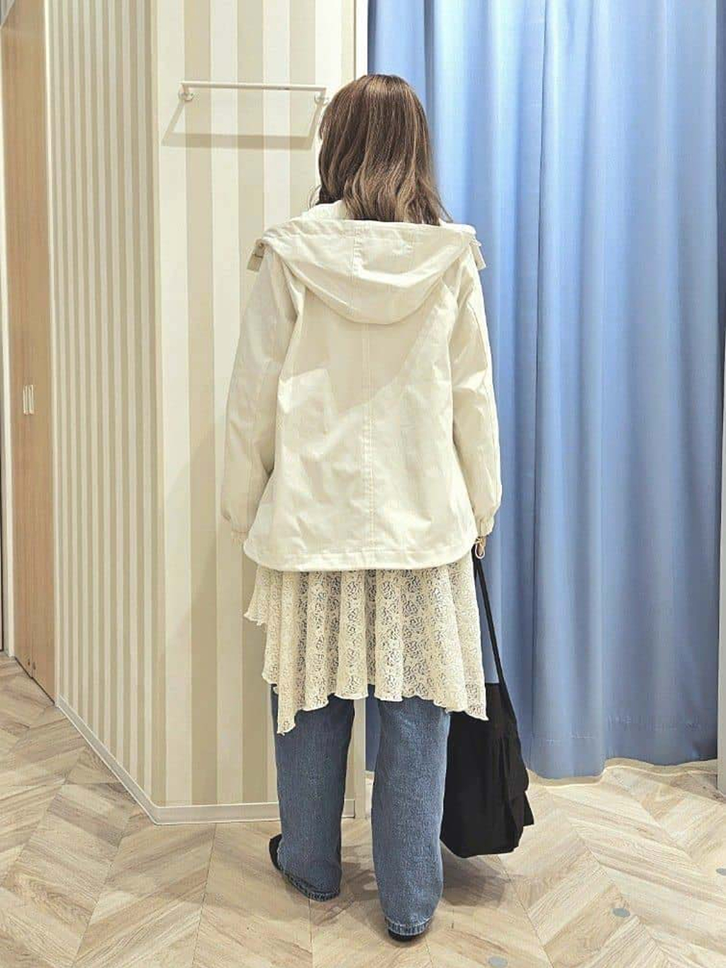 Ikumiさんの「SHOO･LA･RUE｜【洗濯機可/S-LL】ほどよいゆとりの もちっとやわらかリブニット」を使ったコーディネート