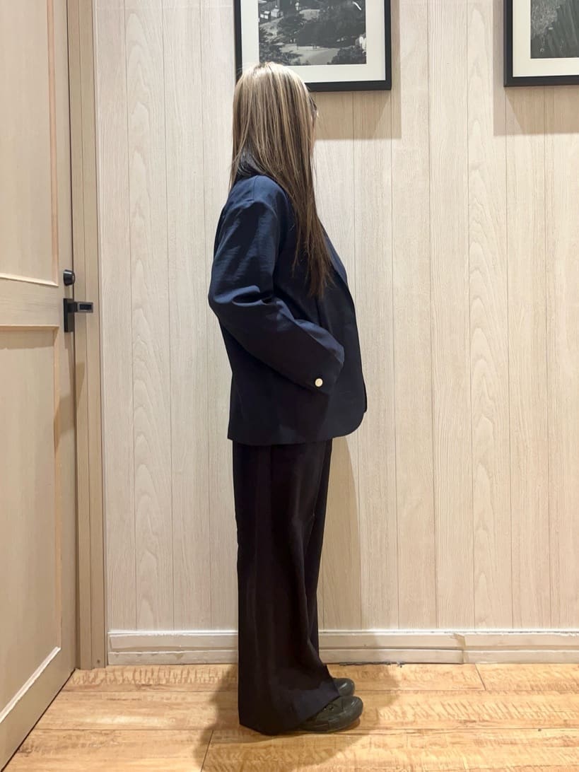 ﾕｲさんの「SHOO･LA･RUE｜【洗濯機可/セットアップ可/UV/SS-LL】楽してきちんと きれい見えゆったりワイドパンツ」を使ったコーディネート