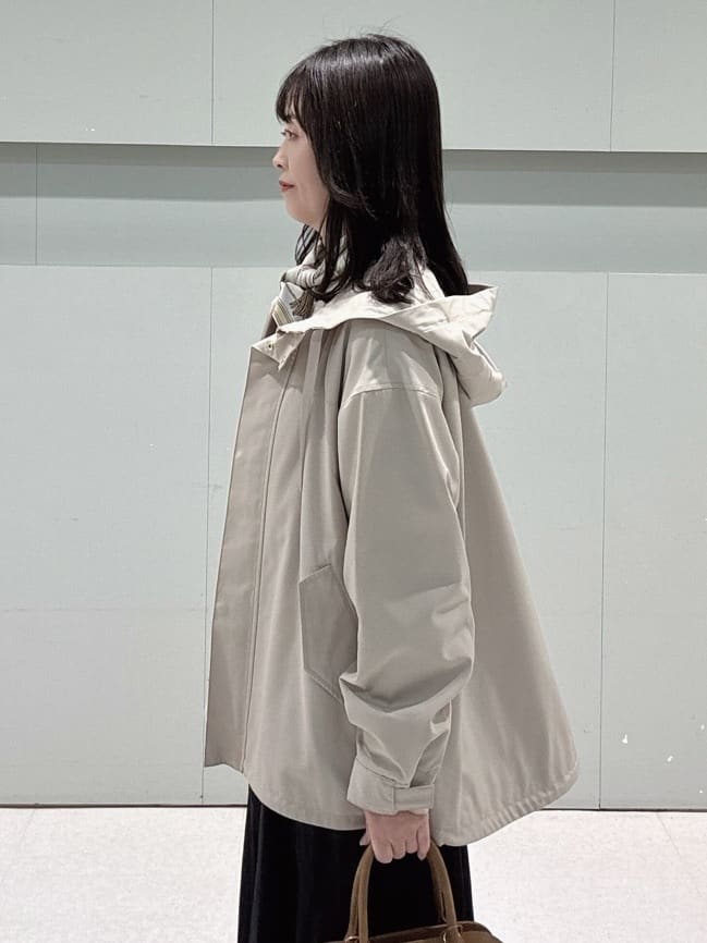 makiさんの「UNTITLED｜【洗える/はっ水】リラクシーマウンテンパーカー」を使ったコーディネート