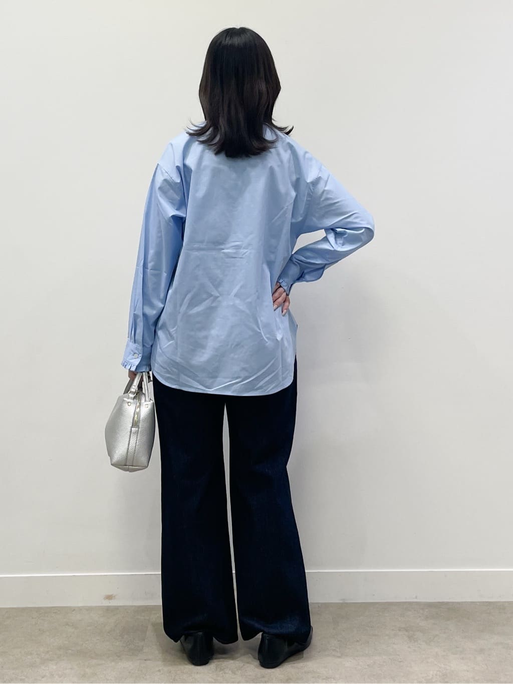 yukariさんの「Dessin｜【花粉ガード/撥水加工/洗える】クルーネックスプリングコート」を使ったコーディネート
