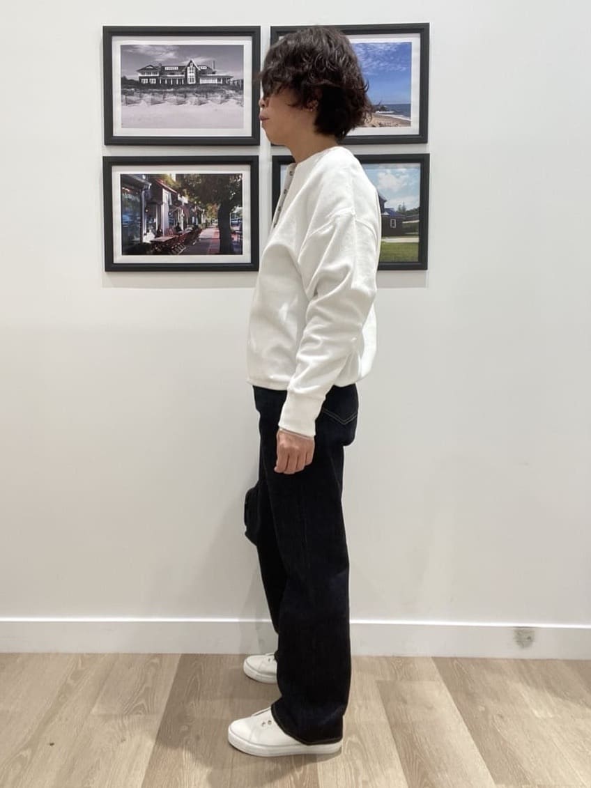 Naoさんの「Dessin｜【前後2WAY/洗える】ドロストリブカットソー」を使ったコーディネート