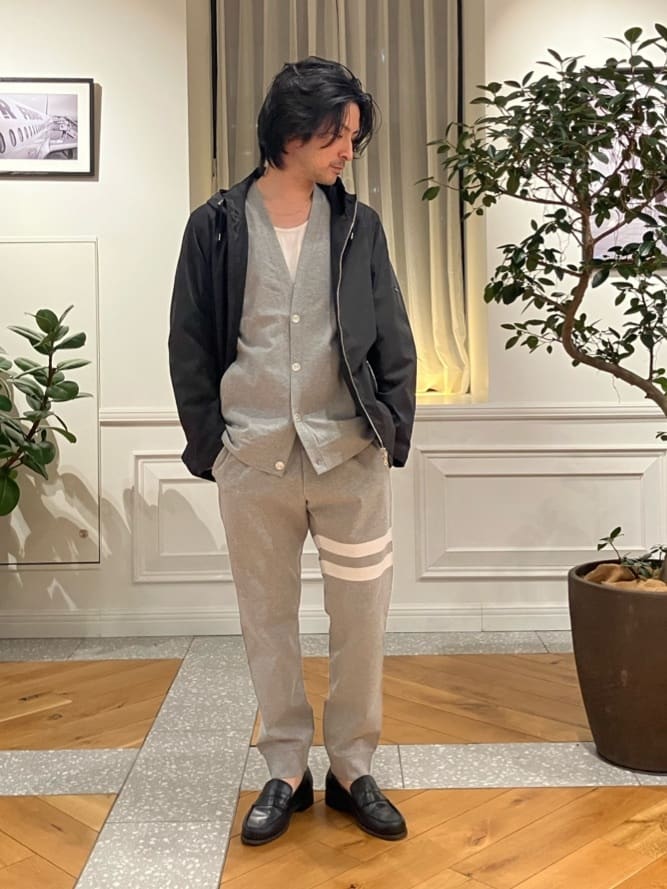 junyaさんの「DRESSTERIOR｜【撥水/透湿素材/ウォッシャブル】LIMONTA ハイスペックパーカー」を使ったコーディネート