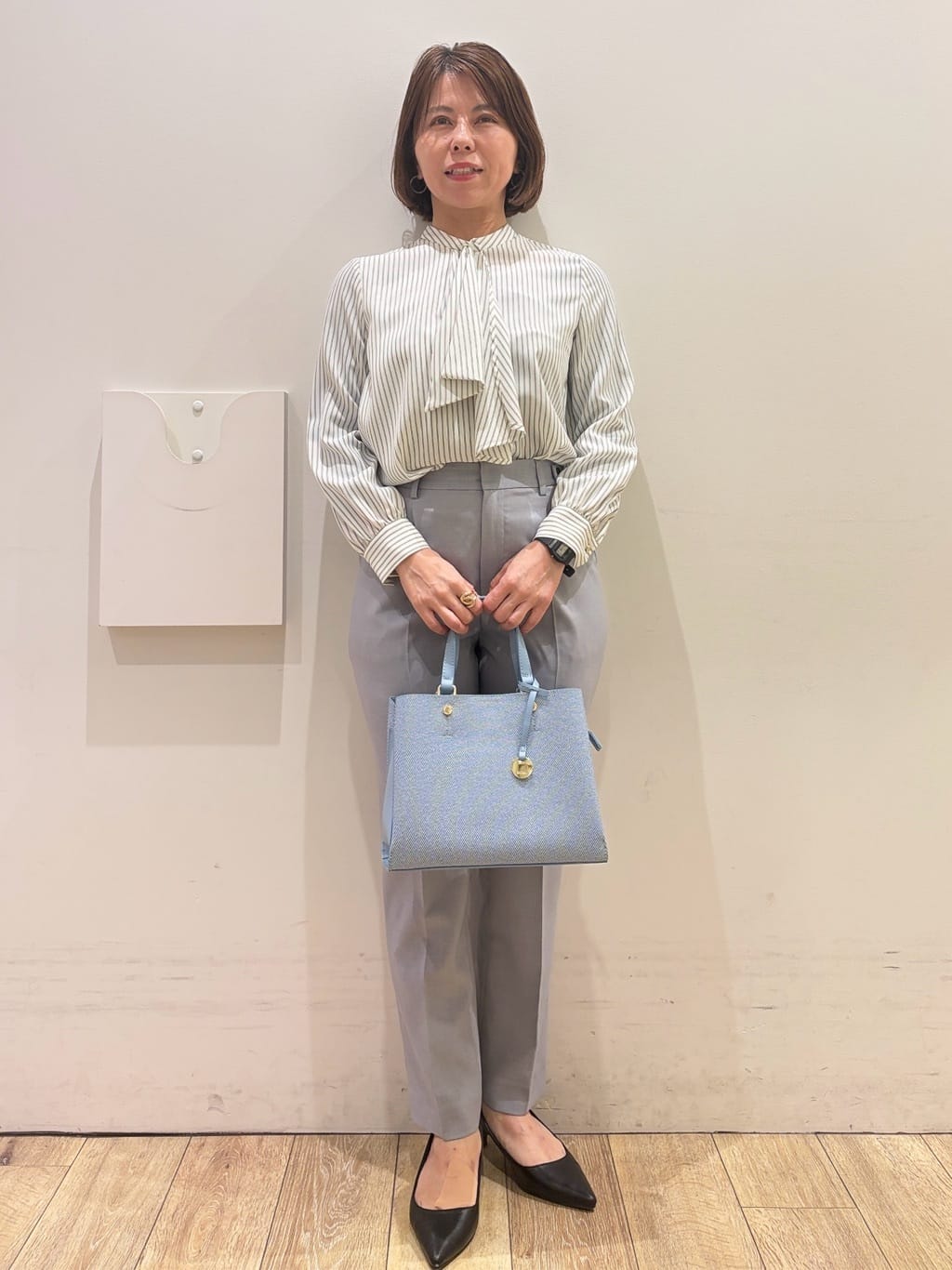 YUKOさんの「index｜ストレッチテーラードジャケット／セットアップ対応【洗濯機OK】」を使ったコーディネート